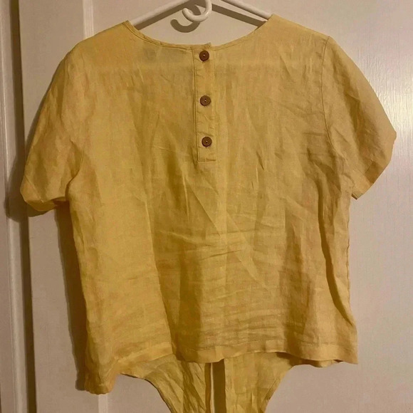 Rachel Zoe front tie top - Picture 3 of 5